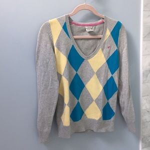 Old navy argyle sweater